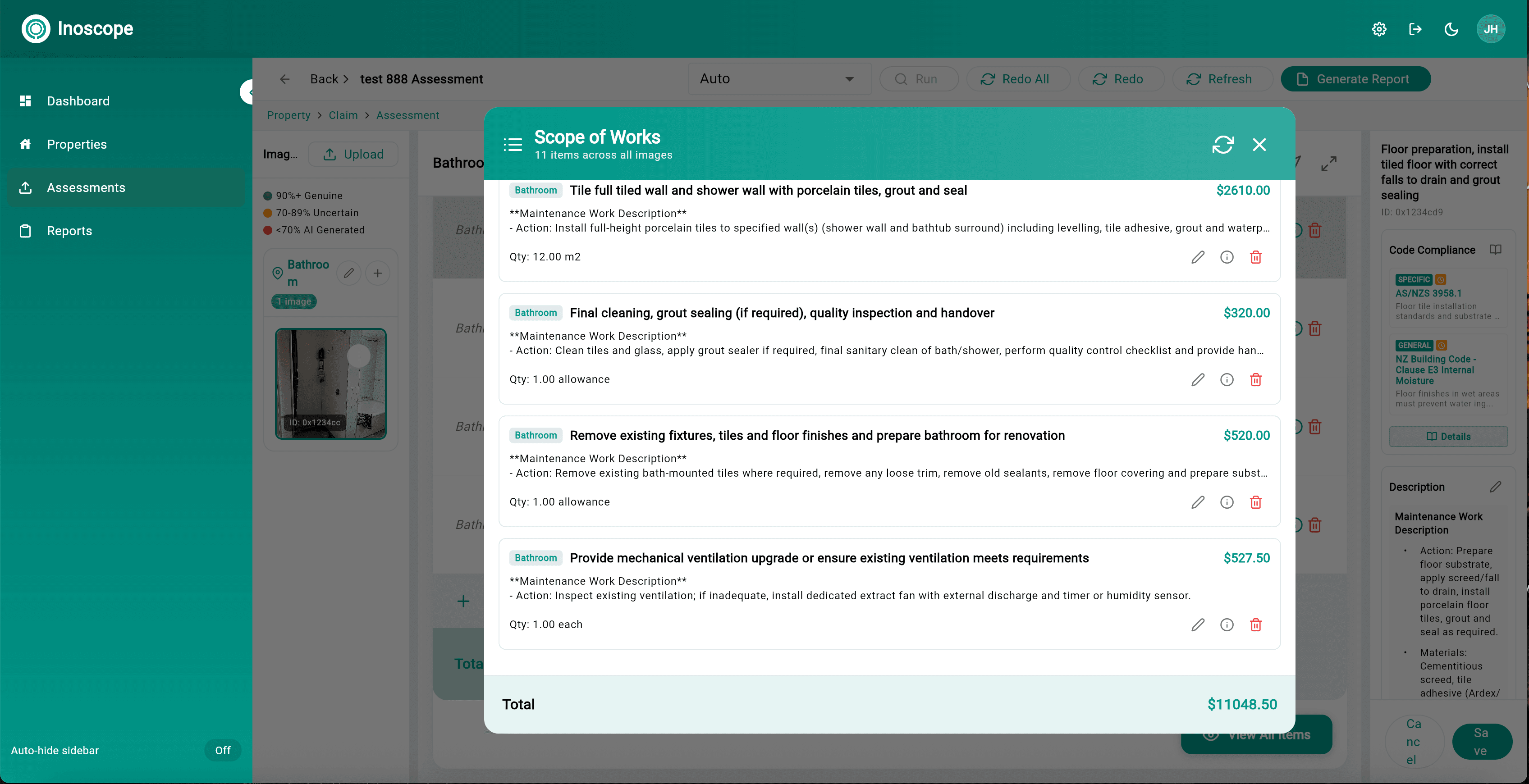 Enterprise dashboard